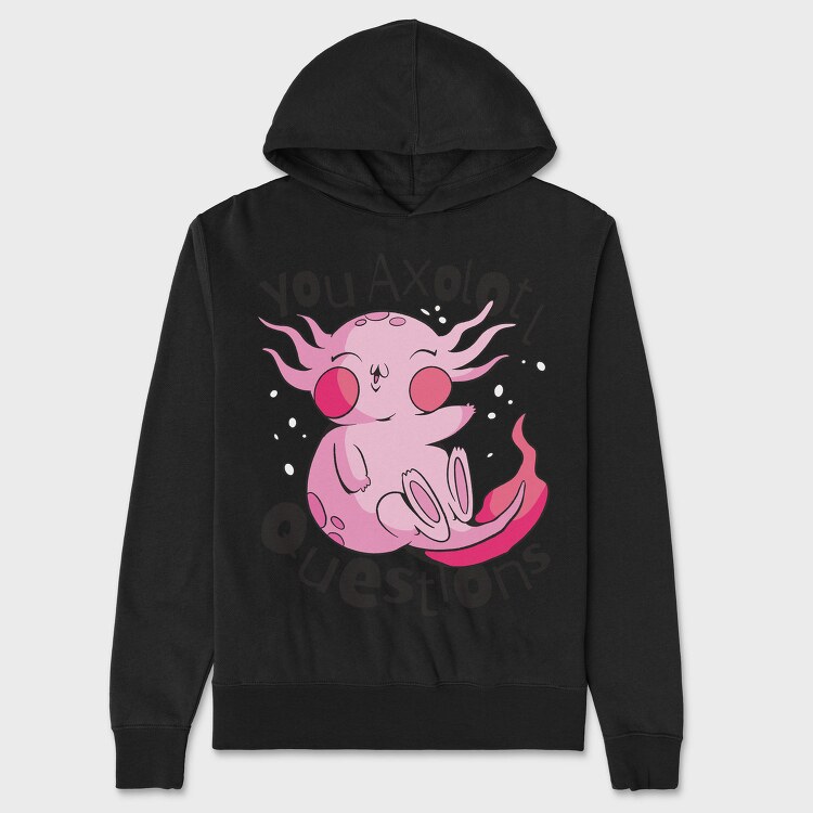 Axolotl Questions, Hanorac Oversize Barbati (Unisex)
