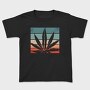 Cannabis Retro Design, Tricou Copii