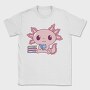 Axolotl Reading, Tricou Barbati (Unisex)
