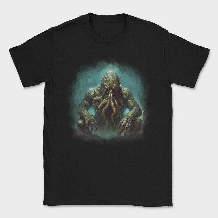 Cthulhu Monster, Tricou Barbati (Unisex)