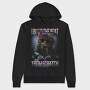 Cosmic Cat Dj Beat, Hanorac Oversize Barbati (Unisex)