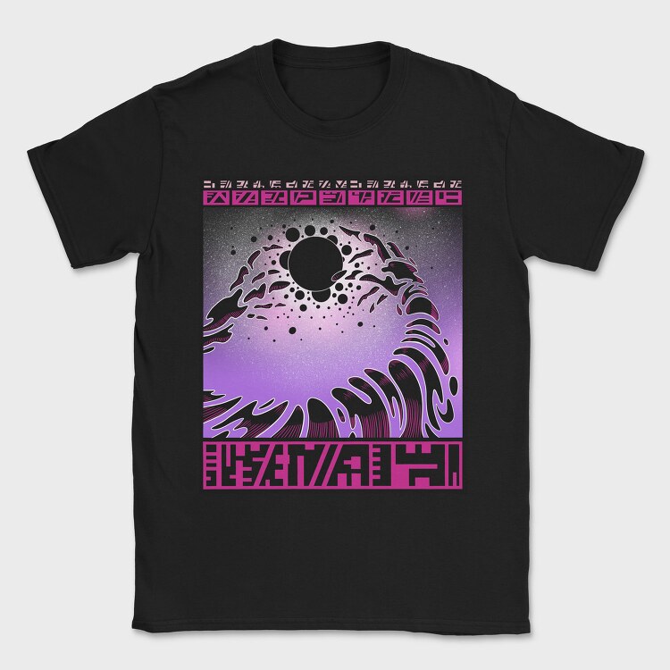 Cosmic Creature Hands In Space Beings, Tricou Barbati (Unisex)