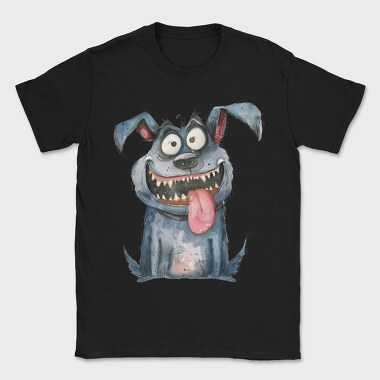 Quirky Dog Sublimation, Tricou Barbati (Unisex)