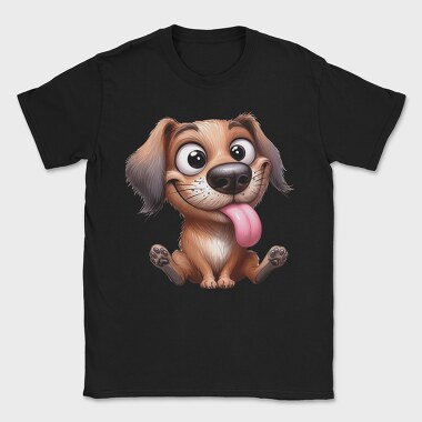 Puppy Tongue Party, Tricou Barbati (Unisex)