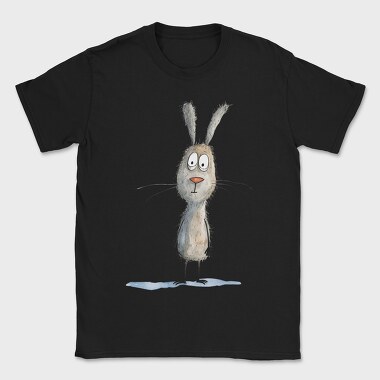 Rabbit Standing Up, Tricou Barbati (Unisex)