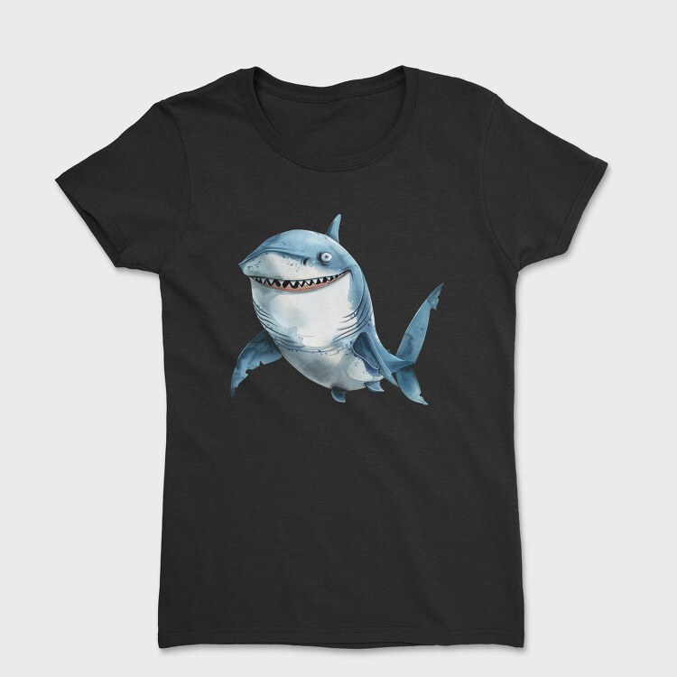 Quirky Shark Smile, Tricou Femei