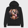 Puppy Tongue Party, Hanorac Oversize Barbati (Unisex)