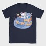 Cute Cats Video Games Anime, Tricou Barbati (Unisex)