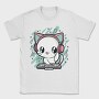 Cute Cat Dj, Tricou Barbati (Unisex)