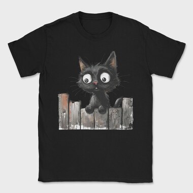 Quirky Cat Sublimation, Tricou Barbati (Unisex)