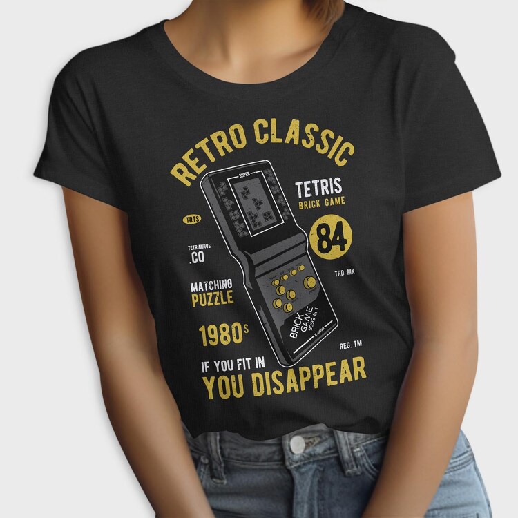 Tetris Brick Game, Tricou Femei