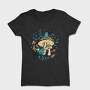 Cottagecore Moshrooms Frogs, Tricou Femei