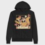 Cottage Core Forest Squirrel, Hanorac Oversize Barbati (Unisex)