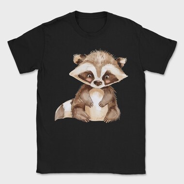 Raccoon Cuddle Bear, Tricou Barbati (Unisex)