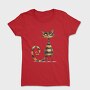 Quirky Cat Tail, Tricou Femei
