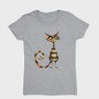 Quirky Cat Tail, Tricou Femei