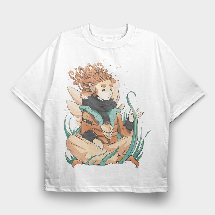 Cottagecore Elf Fantasy Night, Tricou Oversize Barbati (Unisex)