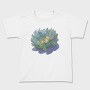 Cottagecore Frogs On Leaf Boat, Tricou Copii