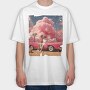 Couple Explosion, Tricou Oversize Barbati (Unisex)