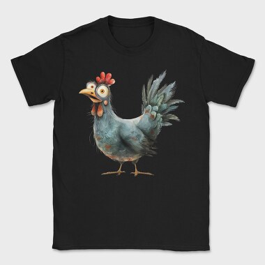 Quirky Chicken Feather, Tricou Barbati (Unisex)