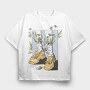 Cottagecore Lifestyle Clothes Collection, Tricou Oversize Barbati (Unisex)