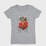 Quirky Ladybug Eyes, Tricou Femei