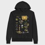 Cottagecore Lifestyle Elements Collection, Hanorac Oversize Barbati (Unisex)
