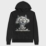 Raccoon Eyes Bright, Hanorac Oversize Barbati (Unisex)