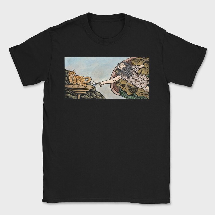 Tricou Barbati (Unisex) Imprimat digital direct in tesatura, bumbac premium 100%.