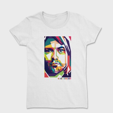K COBAIN Art1, Tricou Femei