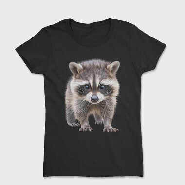 Raccoon Face Front, Tricou Femei
