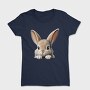 Rabbit Face Peeking, Tricou Femei