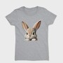Rabbit Face Peeking, Tricou Femei
