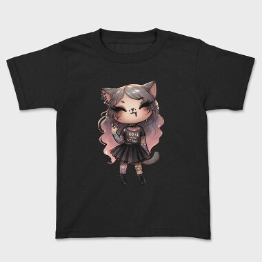Purrfect Rockstar Siren, Tricou Copii