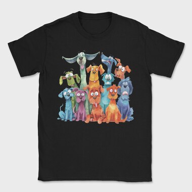Quirky Dog Group, Tricou Barbati (Unisex)