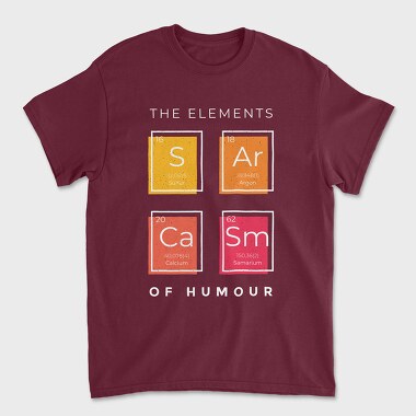 The Elements of Humour, Tricou Barbati (Unisex)