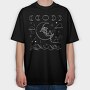 Cottage Skeleton, Tricou Oversize Barbati (Unisex)