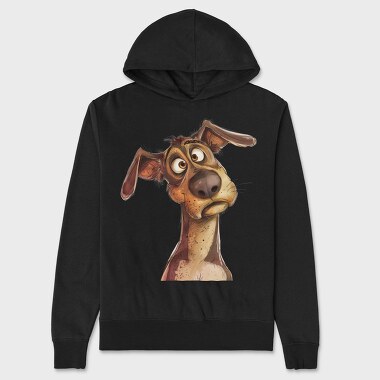 Quirky Dog Lover, Hanorac Oversize Barbati (Unisex)