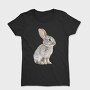 Rabbit Sitting Calm, Tricou Femei