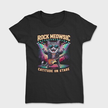 Rock Cat Rockstar, Tricou Femei