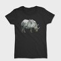 Rhino Forest Silhouette, Tricou Femei