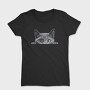 Russian Blue Peeking Cat, Tricou Femei