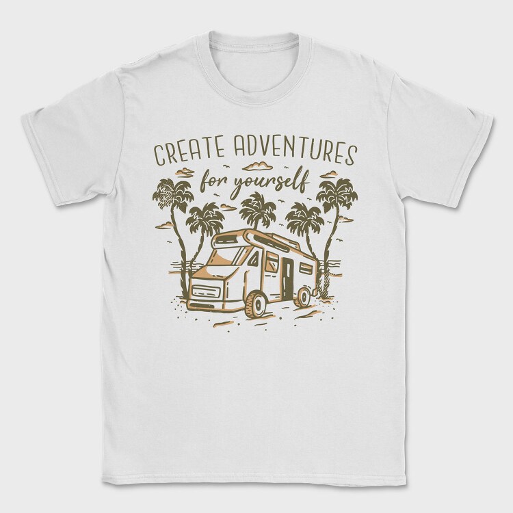 Create Adventures for Yourself, Tricou Barbati (Unisex)