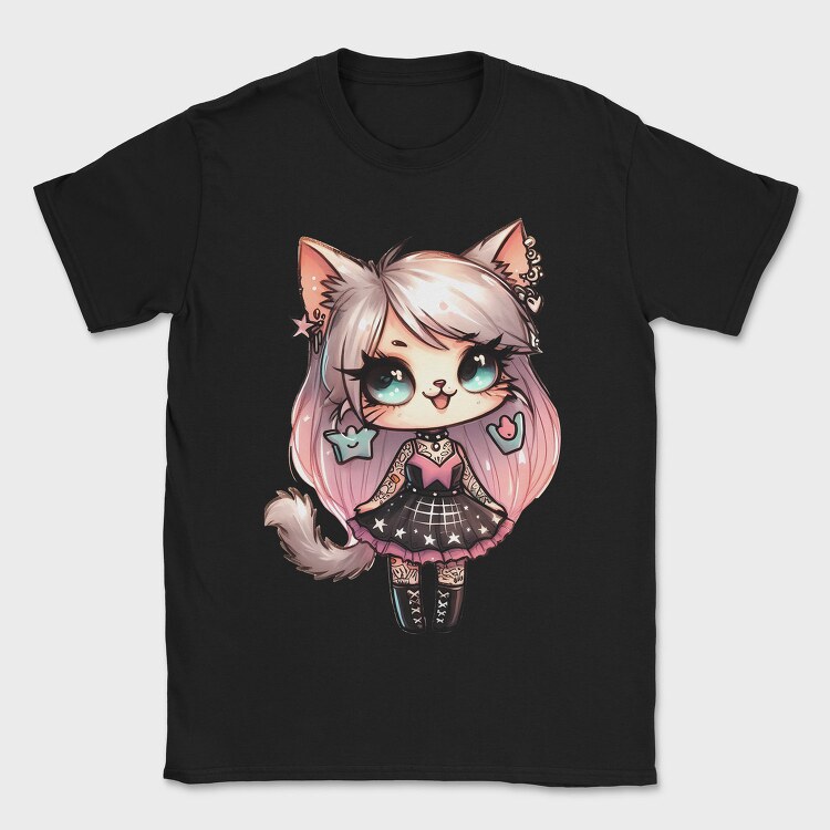 Rockstar Cat Club, Tricou Barbati (Unisex)