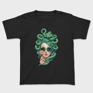 Modern Medusa With Sunglasses, Tricou Copii