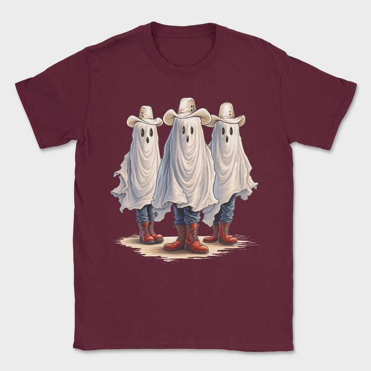 Cowgirl Ghosts, Tricou Barbati (Unisex)