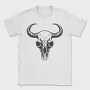 Cow Skull, Tricou Barbati (Unisex)