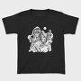 Couple Skeleton Costume, Tricou Copii