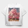Couple Explosion, Tricou Oversize Barbati (Unisex)