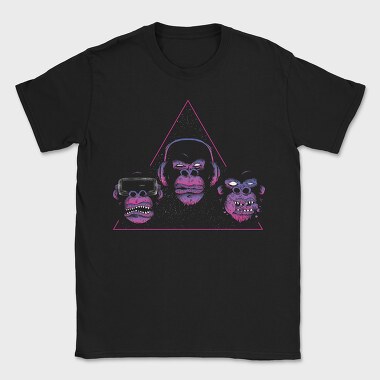 Monkey Heads, Tricou Barbati (Unisex)